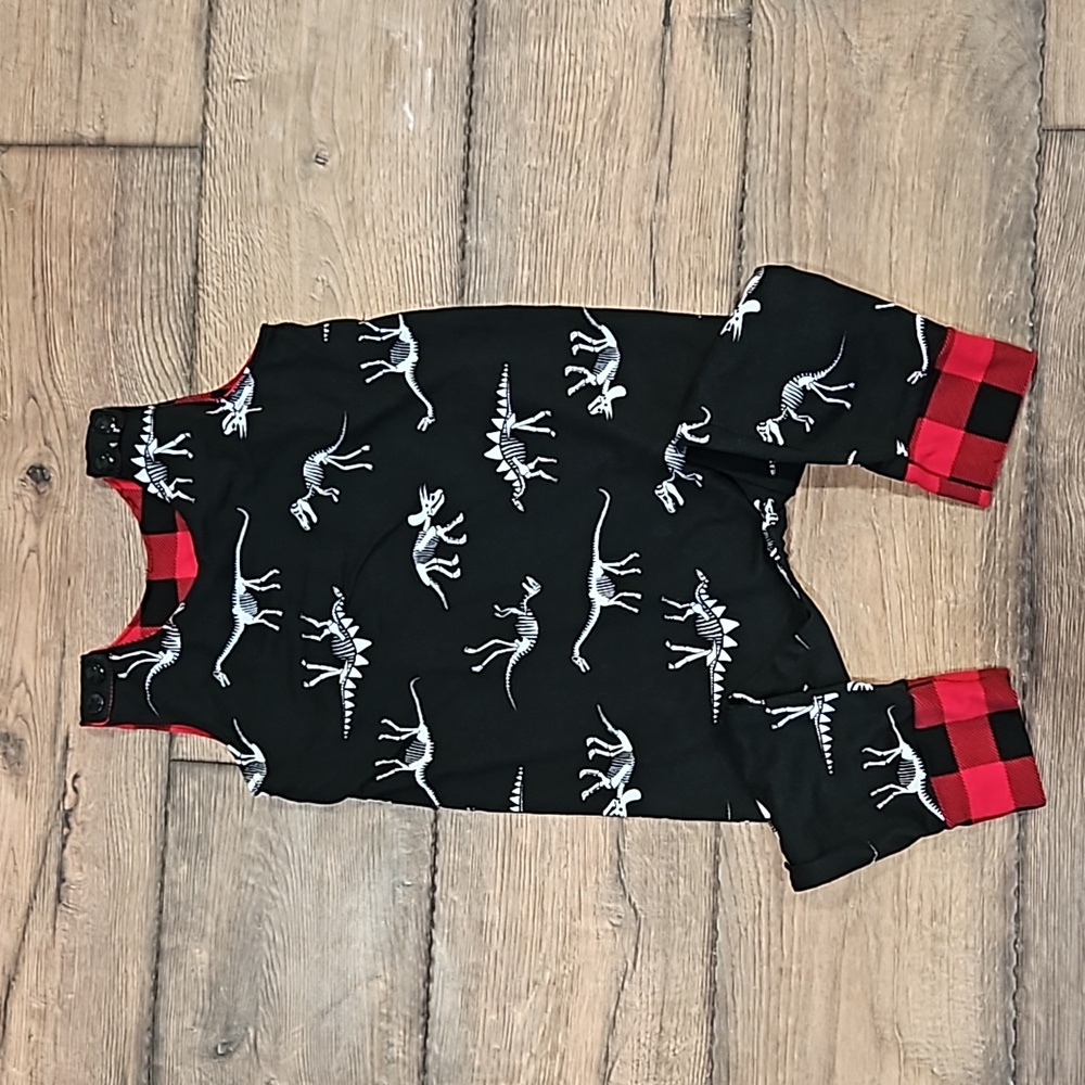 18 Month - 2T Romper Dinosaur